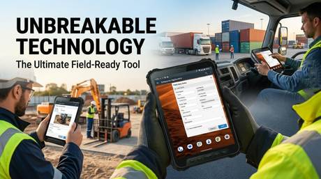 Aozora industri&euml;le Verizon-tablet gebruikt voor realtime logistieke tracking..jpg