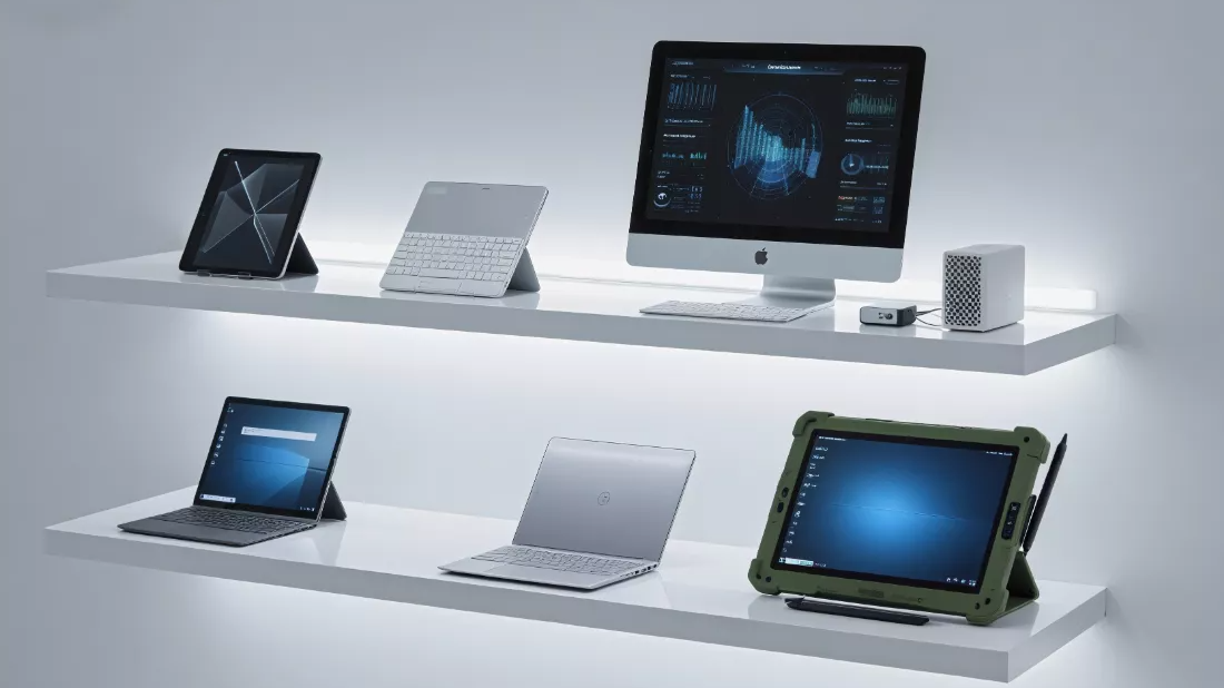 Entschl&uuml;sselung des Ger&auml;telabyrinths: Tablet vs. Tablet-PC vs. Computer vs. Mini-PC vs. Laptop vs. Robustes Tablet