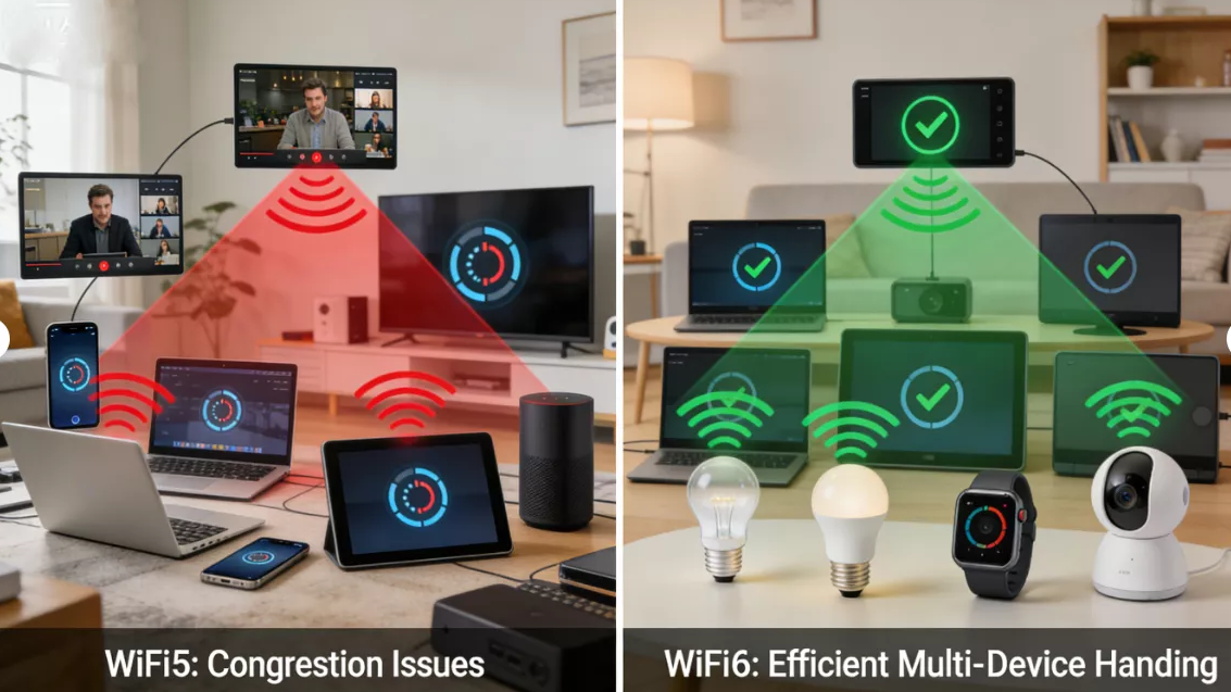 Was ist Wi-Fi 6? Wi-Fi 6 vs. Wi-Fi 5