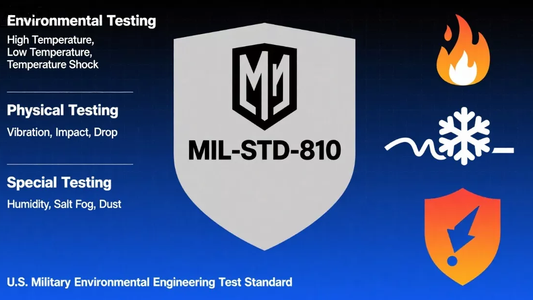 MIL-STD-810H decodificado: la lista de verificaci&oacute;n de cumplimiento completa para tabletas resistentes (IP68, PTCRB, GMS)