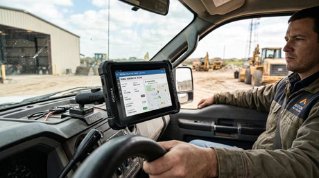 Nahaufnahme eines 14-poligen Pogo-Pins auf einem industriellen Verizon-Tablet.jpg