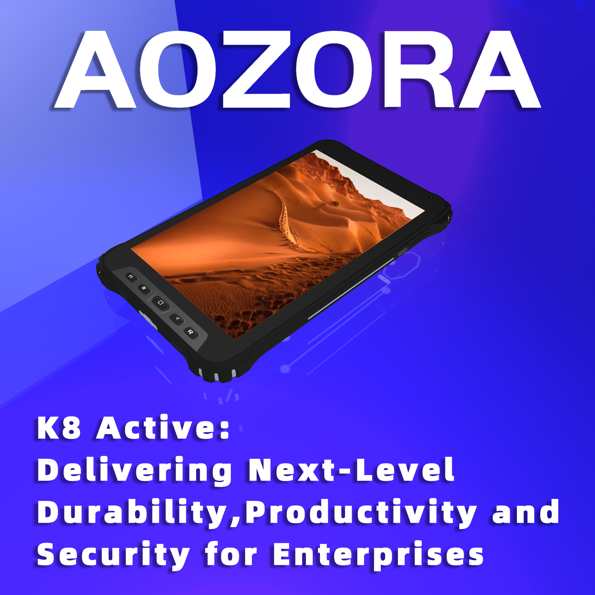 Aozora K8 Active: 企業に次のレベルの耐久性、生産性、セキュリティを提供