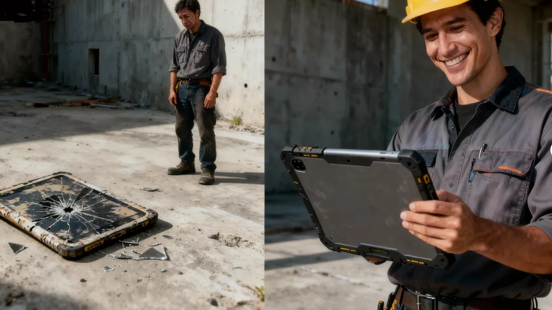 Os custos ocultos do uso de tablets de consumo em ambientes industriais