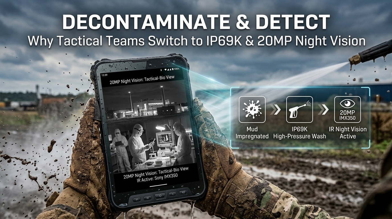 IP69K contro IP68: perch&eacute; le squadre tattiche hanno bisogno di protezione dall'alta pressione