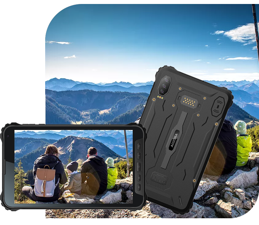 Robustes Tablet f&uuml;r die Baustelle