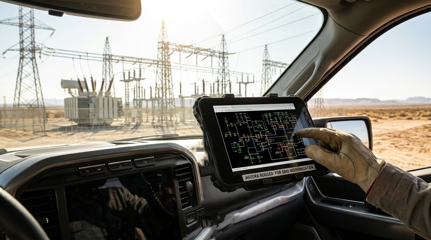 الأجهزة اللوحية القوية لتحديث الشبكة: تعزيز عمليات التفتيش على UT