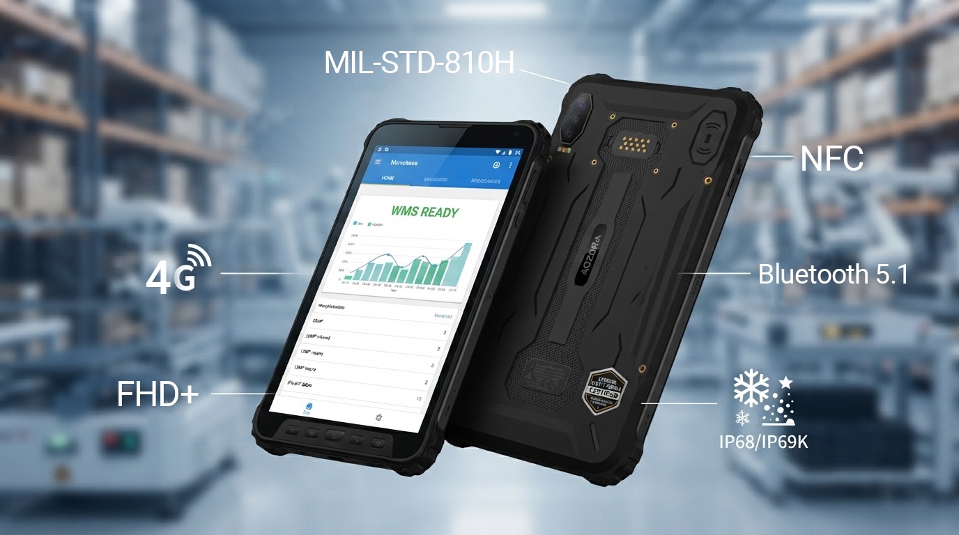K8 Active Dayanıklı Tableti WMS'nize Entegre Etme