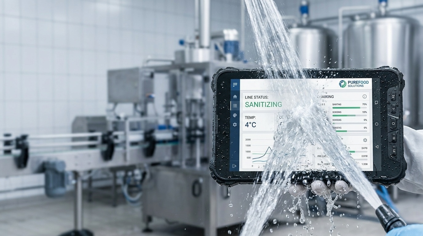 防水産業用タブレット: リアルタイムのトレーサビリティで FDA のリコールを回避