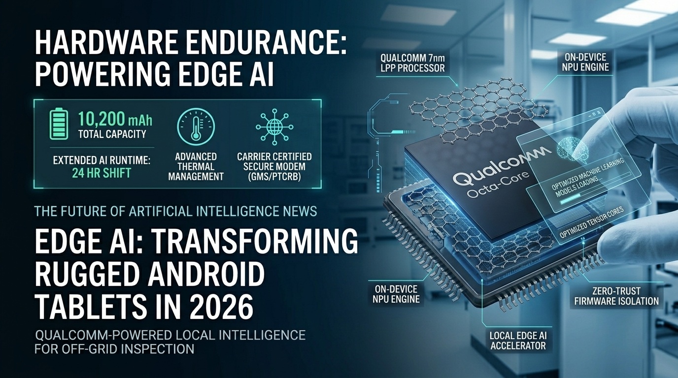 Edge AI على الأجهزة اللوحية القوية التي تعمل بنظام Android: الذكاء الميداني في الوقت الفعلي